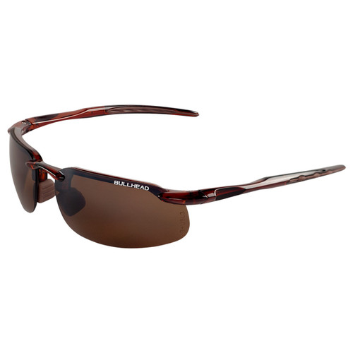 Bullhead Safety BH10711 - Swordfish Brown Flash Mirrored Lens Safety Glasses