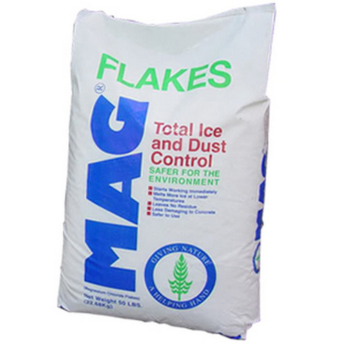 MAG FLOMAG50P MAG Magnesium Chloride Pellets Ice/Dust Control, 50 lb Bags, 48 Bags/Pallet