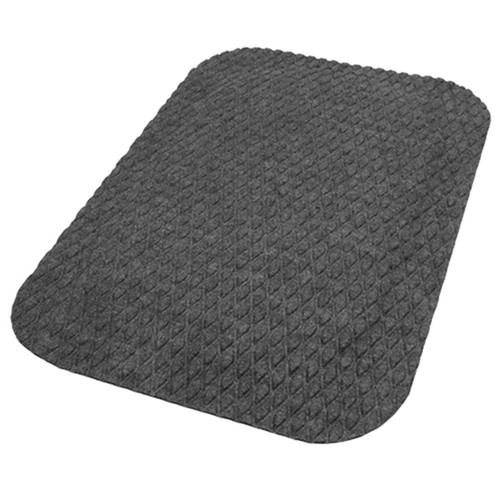 M+A Matting 442 Hog Heaven Fashion Mat 7/8", Granite