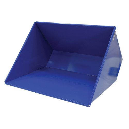 Vestil D-300-HD Self-Dump Hopper Hd 3 CU YD 6K Blue