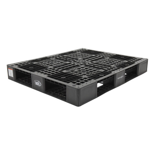 Vestil PLP2-4840-BLACK Black Plastic Pallet 6600 Lb 48 X 40