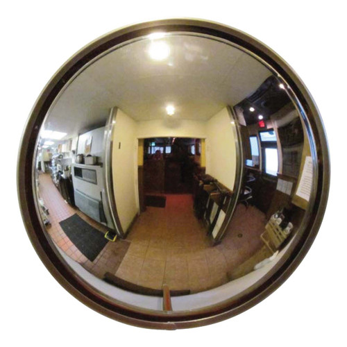 Se-Kure SEKSCVI-16Z-4DP 16" Wide View DomeVex Mirror with 180 degree view for blind spots