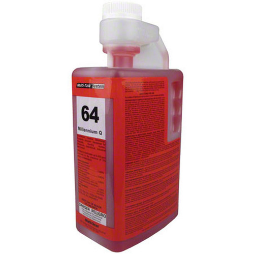 Multi-Clean 902292 64 Millennium Q Multi-Task Disinfectant Cleaner, 2-Liter Bottle, 4/Case