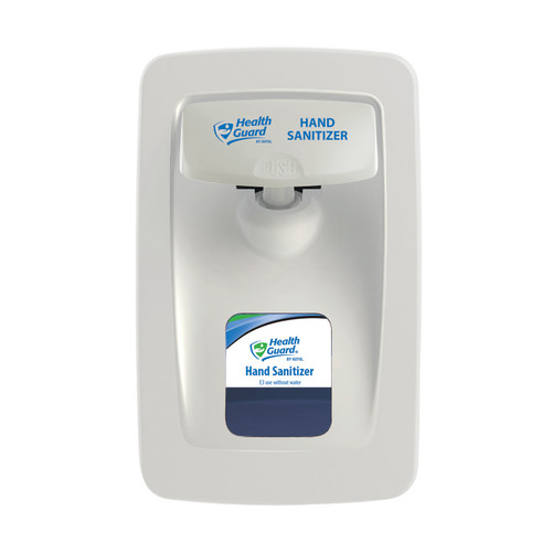 Kutol NS011WH33HS Designer Series Health Guard Hand Sanitizer No Touch Dispenser, All White, 6/Case