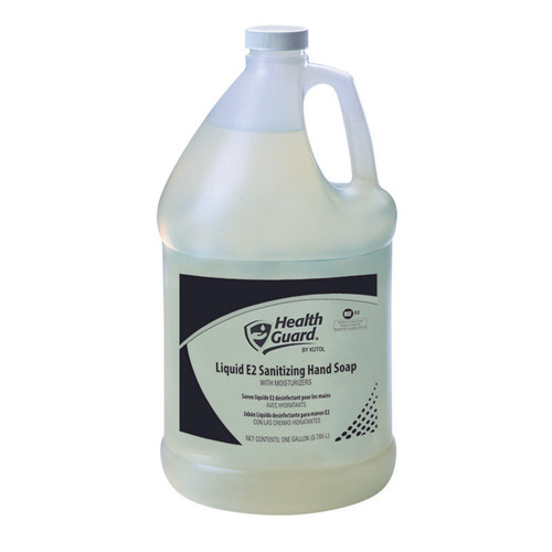Liquid E2 Sanitizing Hand Soap, 4/Case
