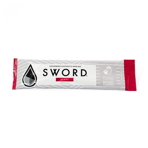Sword Performance 01-01-01-50-BR Electrolyte Powder Single ,33g, Berry, 50/Case