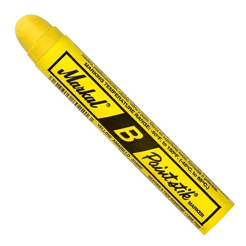 Markal MRK80221 Paintstik B Marker, Yellow