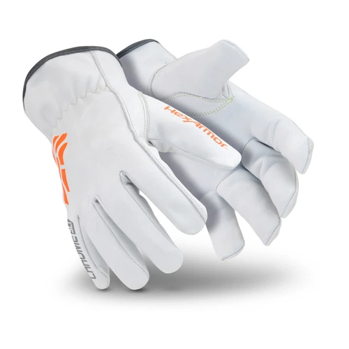 HexArmor 4061 Chrome SLT Leather, Cut Level A5 Gloves
