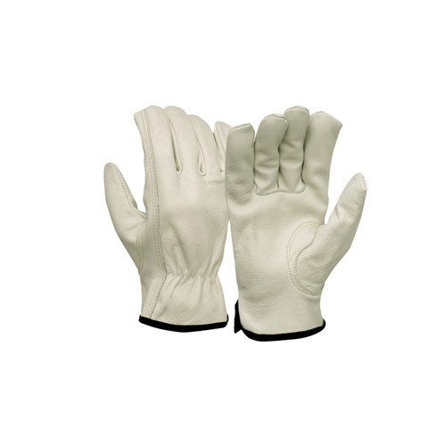 Pyramex GL2004K Grain Cowhide Leather Driver Keystone Thumb Glove