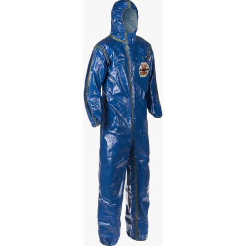 Lakeland 52132 Pyrolon CBFR Coverall - Respirator Fit Hood, Elastic Wrist/Ankle