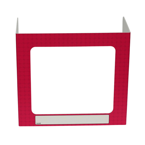 Vestil PDSG-1WA-006 Personal Desk Shield Guard, Magenta