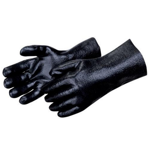 Liberty Safety 2132 Black PVC 10" Gauntlet Supported Glove