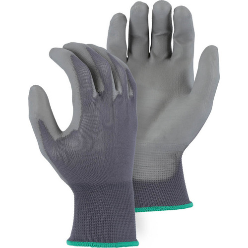 Majestic Glove 3434 Polyurethane Palm Coated Glove on Nylon Liner