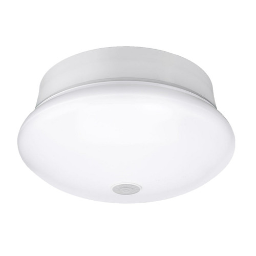ETI SL-7-83-840-SV-N-OS 7" Spin Light W/motion sensor, Bare Lamp to Flushmount Converter, 830 Lumens, 4000K, 120V, 80CRI, White Finish