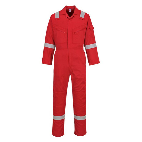 Portwest C814 Iona Cotton Coverall Red