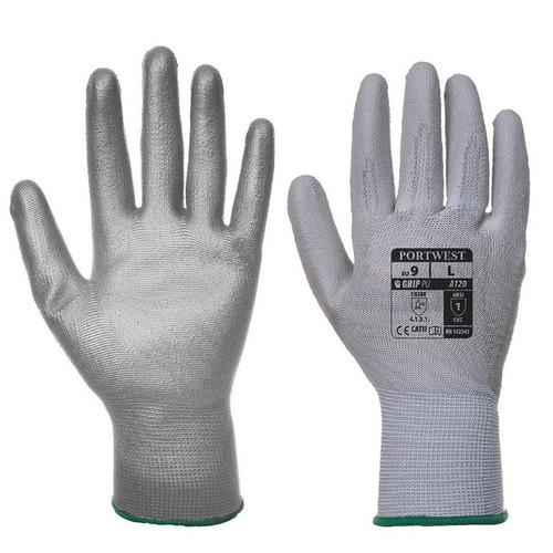 Portwest VA120 Vending PU Palm Glove Grey