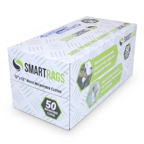 Monarch Brands M950W SmartRags Microfiber Dispenser Boxes 12x12 White