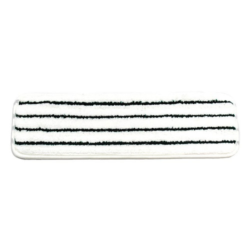 Monarch Brands M100018 Horizontal Stripe Scrubbing Mops 18" Green/White
