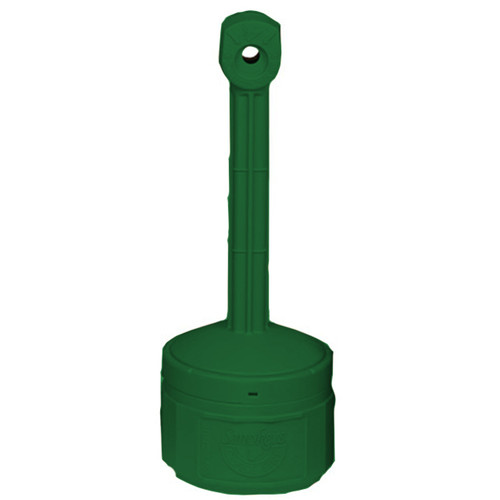 ustrite 26806G Personal Smoker's CeaseFire Outdoor Ashtray, 1 Gallon, Polyethylene Forest Green