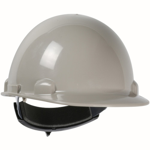 PIP 280-HP341R-09 Dynamic Dom Cap Style Smooth Dome Hard Hat with HDPE Shell, 4-Point Textile Suspension and Wheel-Ratchet Adjustment