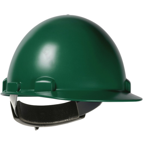 PIP 280-HP841SR-74 Stromboli Cap Style Smooth Dome Hard Hat with ABS/Polycarbonate Shell, 4-Point Textile Suspension and Swing Wheel-Ratchet Adjustment