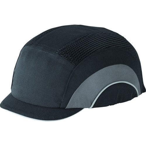 PIP 282-ABM130-12 HardCap Aerolite Lightweight Baseball Style Bump Cap with HDPE Protective Liner and Adjustable Back - Micro Brim
