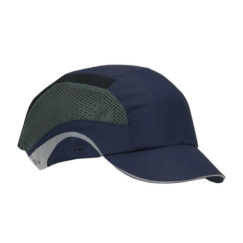 PIP 282-AES150-21 HardCap Aerolite Lightweight Baseball Style Bump Cap with HDPE Protective Liner and Adjustable Back - Short Brim