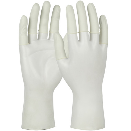 PIP 6C QRP Qualatex Miracle Grip Powder-Free Finger Cots