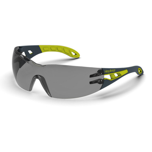 HexArmor 11-11006-06 MX200S Silver Mirror Anti-Fog Inside Safety Glasses