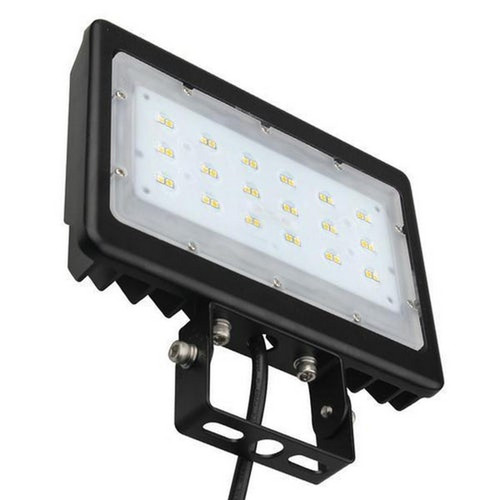 Beyond LED Technology 151144-1 LED Flood Light 30 Watt 3432Lm 5000K Yoke Mount UL & DLC Listed Black housing Zoho Landscaping Light