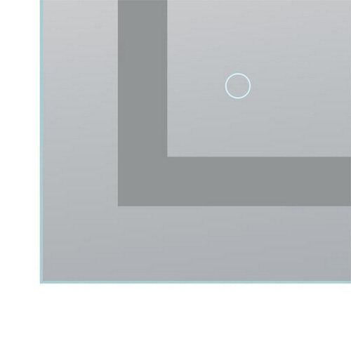 Beyond LED Technology 151733 LED Bathroom Lighted Mirror 36" X 48" 74.4 Watt 4290 Lumens Adjustable CCT 3K-4K-5K-6K On/Off Touch Sensor Auto Defogger Inner Window Style Led Vanity Mirror ETL Listed 5 Years Warranty