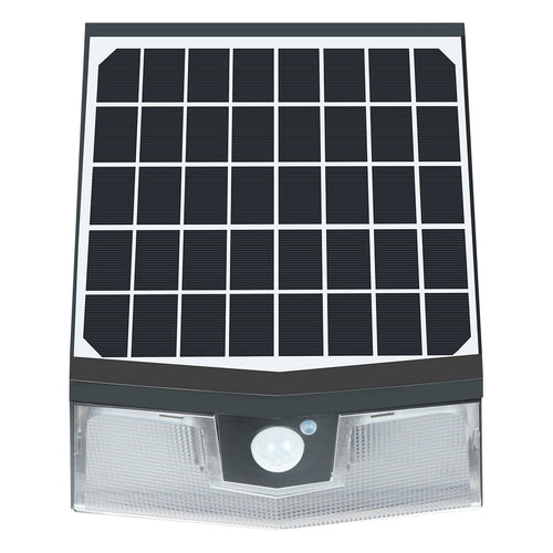 Beyond LED Technology 790106 Solar LED Wall Mount Light 15 Watt 1500 Lumens 4000K Solar LED Wall Pack Adjustable Panel Wall Pack 2 Years Warranty