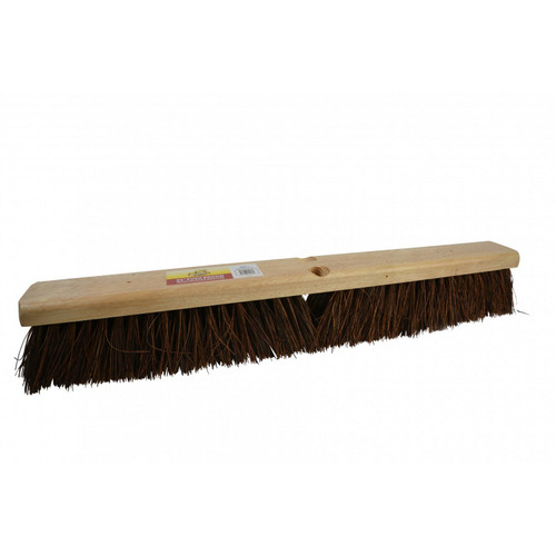 Janico 4224 24 Inch Outdoor Push Broom with Palmyra Bristles