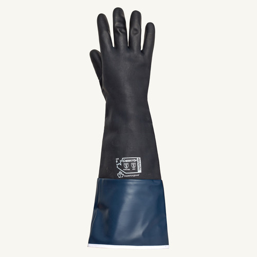 Superior Glove NE250TRC Chemstop Chemical Resistant, Extended Cuff Gloves Heat Protection 204Â°C / 400Â°F
