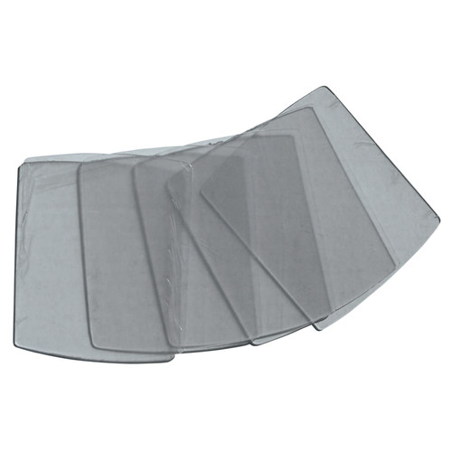 Comfort Eye Protection 901-932-UV326M Cover Lens, 5-5/8 in x 4-11/16 in, Polycarbonate, Clear