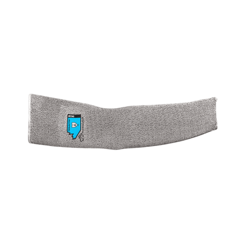 Superior Glove KTAG18 Sleeve, A5 TenActiv - Grey Blended HPPE, Tubular Knit, 18in Lenght