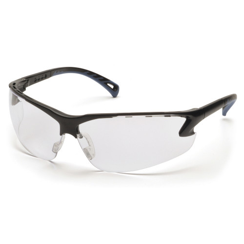 Pyramex Safety PYSB5710D Clear Lens with Black Frame