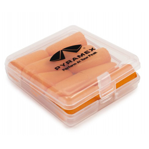 Pyramex Safety PYDP1000PC Disposable Uncorded Earplugs in a Plastic Case
