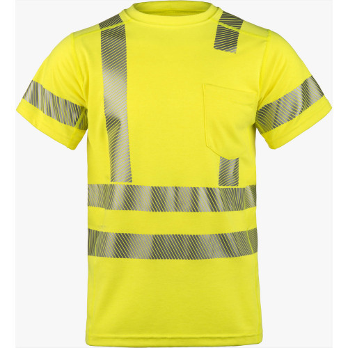 Lakeland SSCAT29RT SSCAT High Performance FR Short Sleeve Crew Hi-Vis