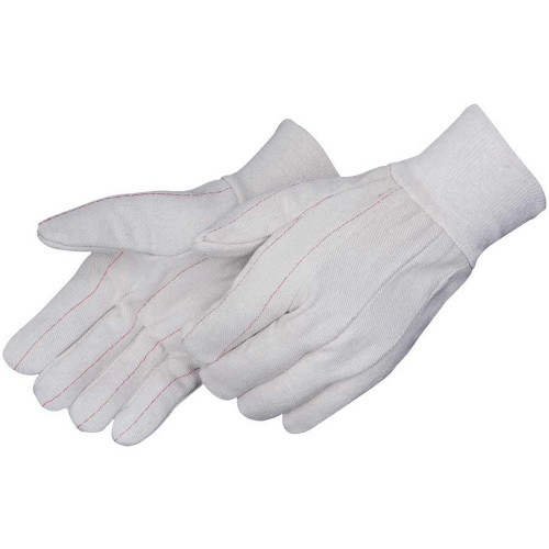 Liberty Safety 4518 20 Oz. Cotton Double Palm Canvas Gloves