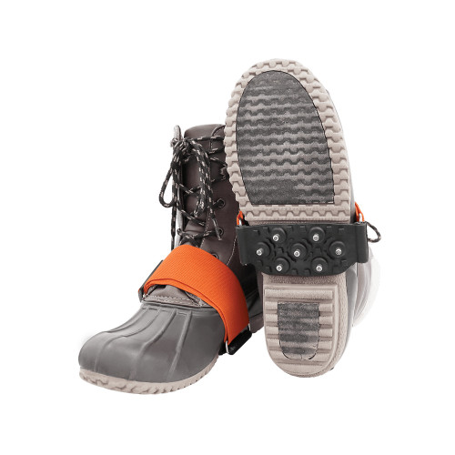 Global Glove ITR3620 Ice Gripster Treads Anti-Slip Mid-Sole Traction Cleats with Tungsten Carbide Studs