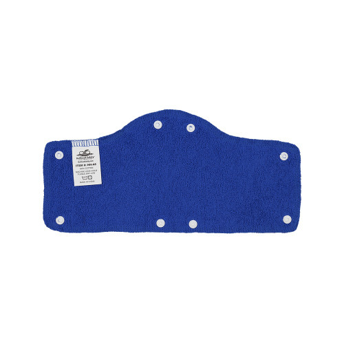 Global Glove HH-A8 Bullhead Safety Head Protection Blue Cotton/Terry Cloth Sweatband