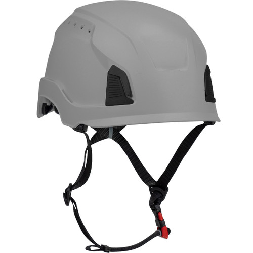 PIP 280-HP1491RVM-09 Traverse Vented, Industrial Climbing Helmet Gray