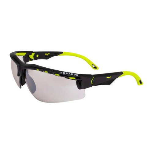 Radians TXE8-90ID Thraxus Elite Safety Eyewear, I/O, Hi-Vis Frame Safety Glasses