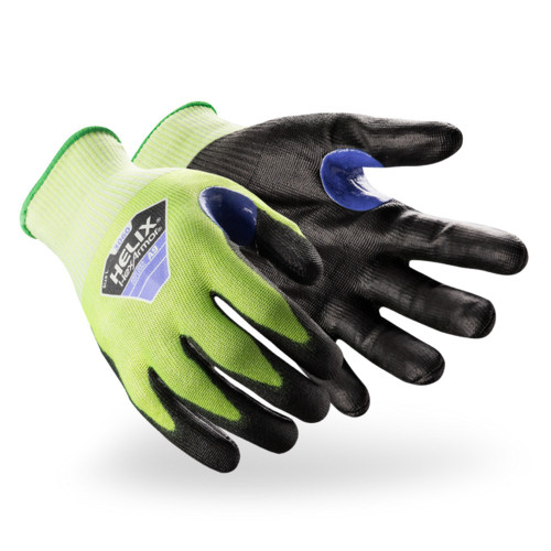 HexArmor 3060 Helix 18 Gauge HPPE With PU Coating, Cut Level A9 Glove