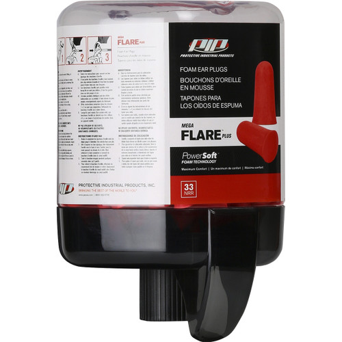 PIP 267-HPDR910-200 PIP Prefilled Mega Flare Plus Ear Plug Refill Canister 33 NRR-200 Pairs