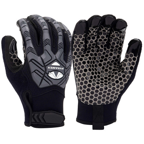 Pyramex Safety GL203HT TPR Silicone Palm Impact Gloves