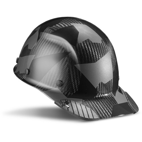 Lift Safety HDCC-20CK DAX Carbon Fiber Cap Style Hard Hat, Black Camo