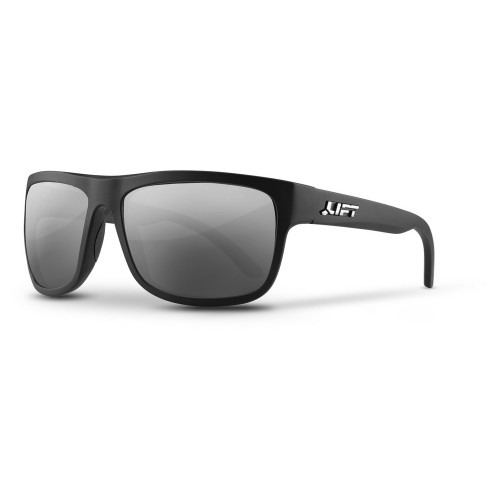 Lift Safety EBE-18MKM Banshee Safety Glasses Matte Black, Mirror Lens