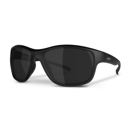 Lift Safety EDE-21MKS Delamo Safety Glasses Black Matte, Smoke Lens